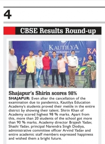KAUTILYA IN NEWS PAPERS